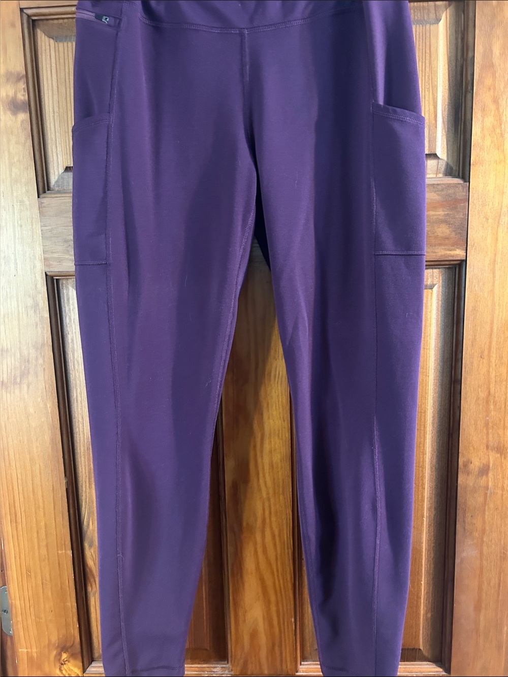 Patagonia Plum Leggings with Side Pockets